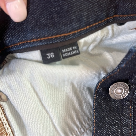 Ermenegildo Zegna 5 pocket dark wash jeans 34R (36x34) NWT - Picture 11 of 12